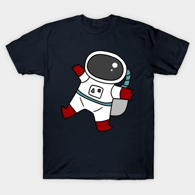 Little Astronaut T-Shirt by saradaboru